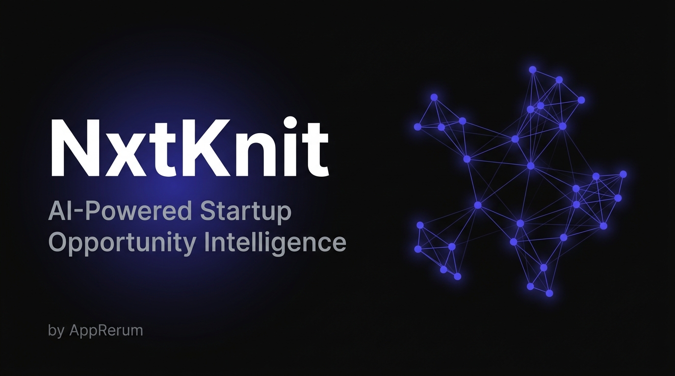 I built NxtKnit – a tool that turns thousands of Reddit & HackerNews complaints into validated Saa logo